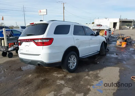 2015 Dodge Durango Sxt из США, поврежденный, VIN 1C4RDJAG4FC923263
